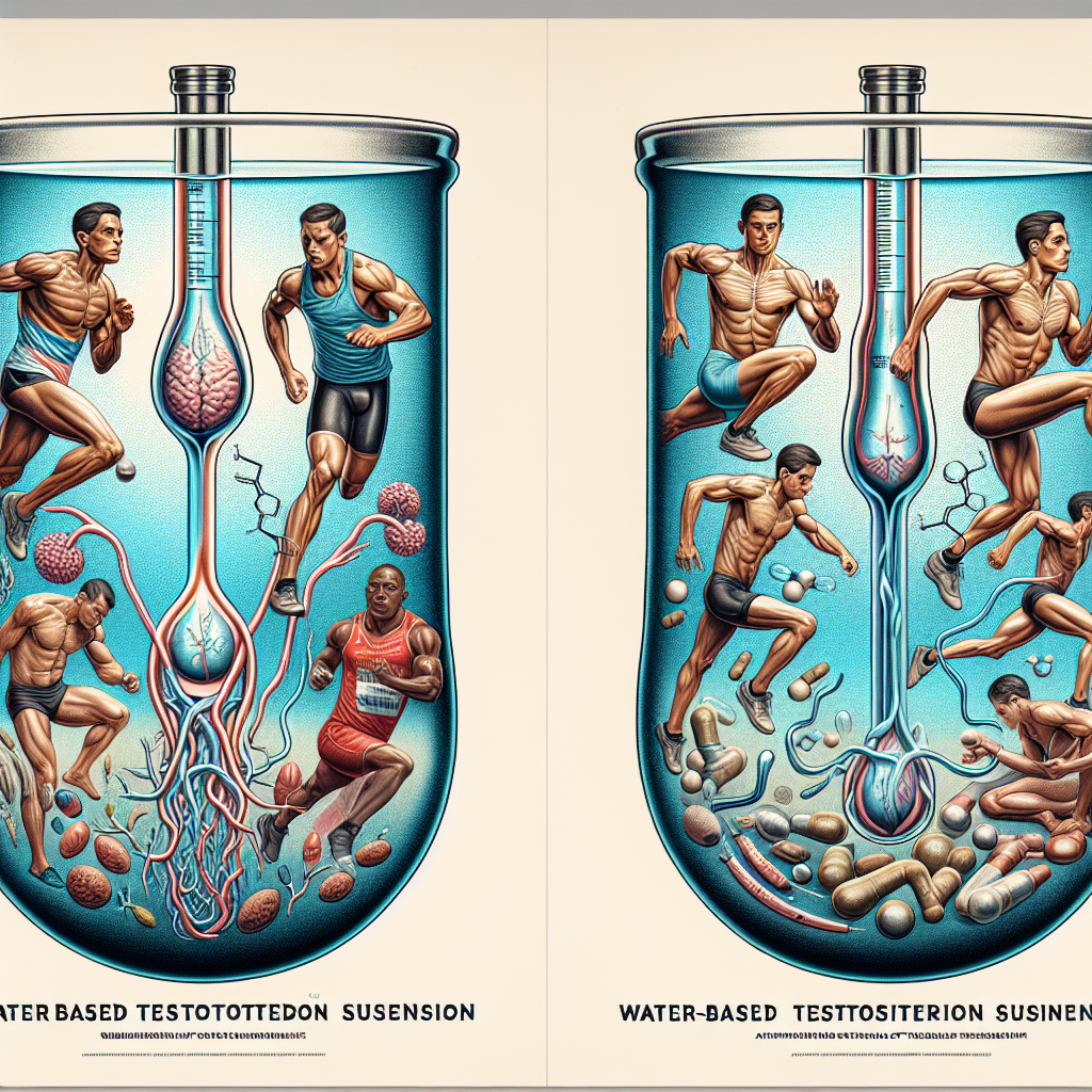 Dual nature of water-based testosterone suspension for sports professionals Dual nature of water-based testosterone suspension for sports professionals